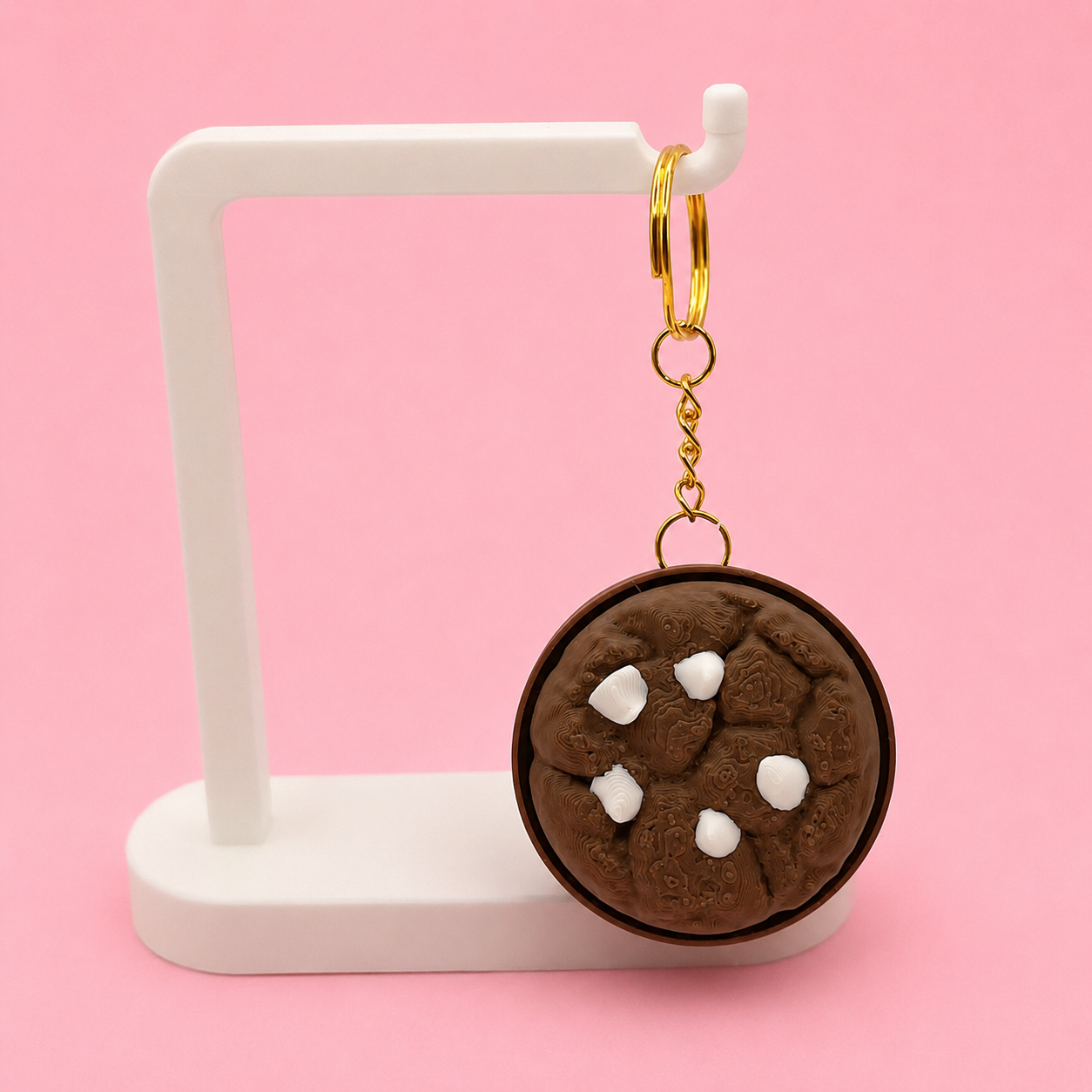 Llavero Cookie Kawaii 🍪🤎 - Imagen 3