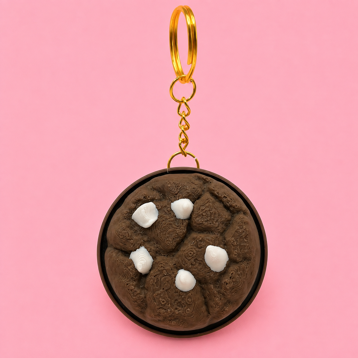 Llavero Cookie Kawaii 🍪🤎 - Imagen 2