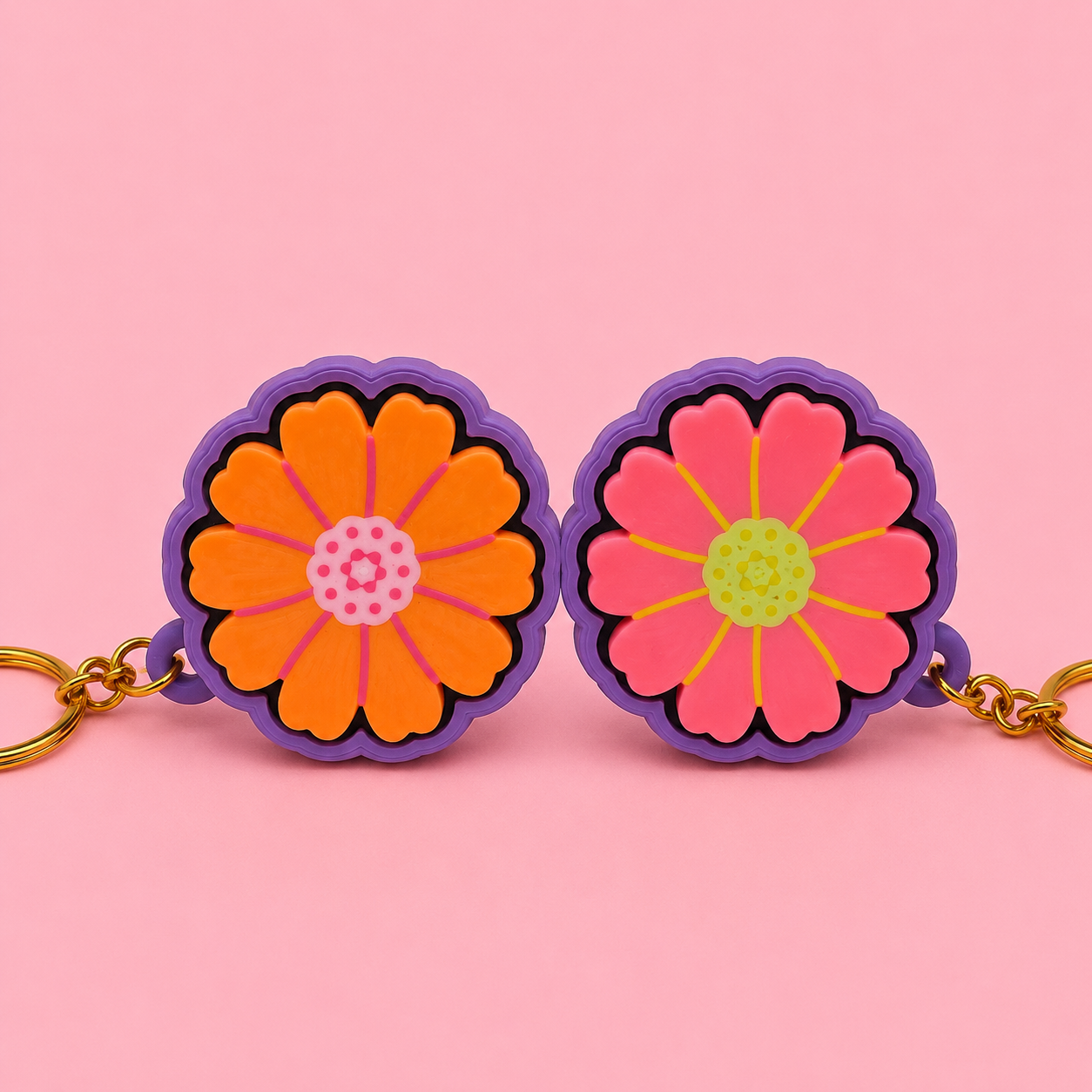Clicker Llavero Flor Kawaii 🌸 - Imagen 3