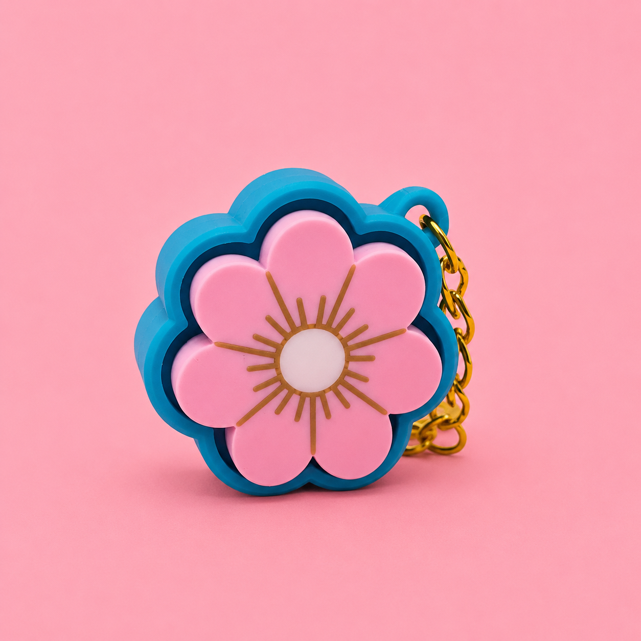 Clicker Llavero Flor Kawaii 🌸 - Imagen 2
