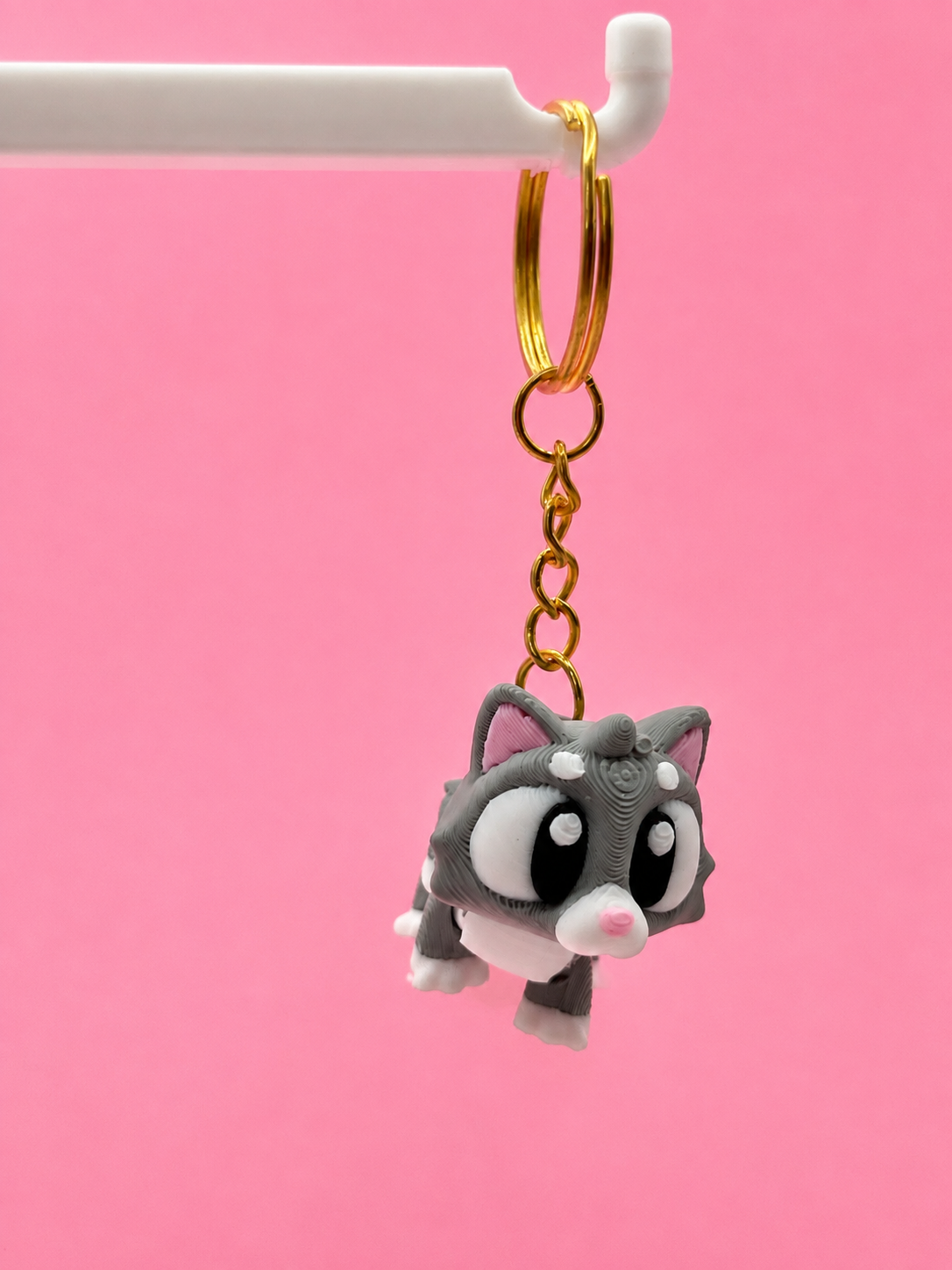 🐱 Gatito Flexi llavero - Imagen 5