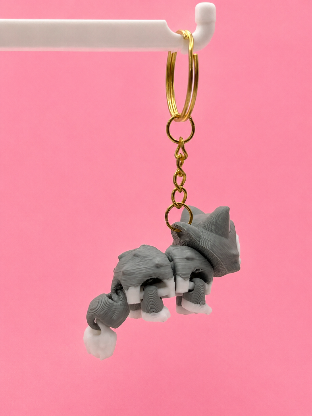 🐱 Gatito Flexi llavero - Imagen 4