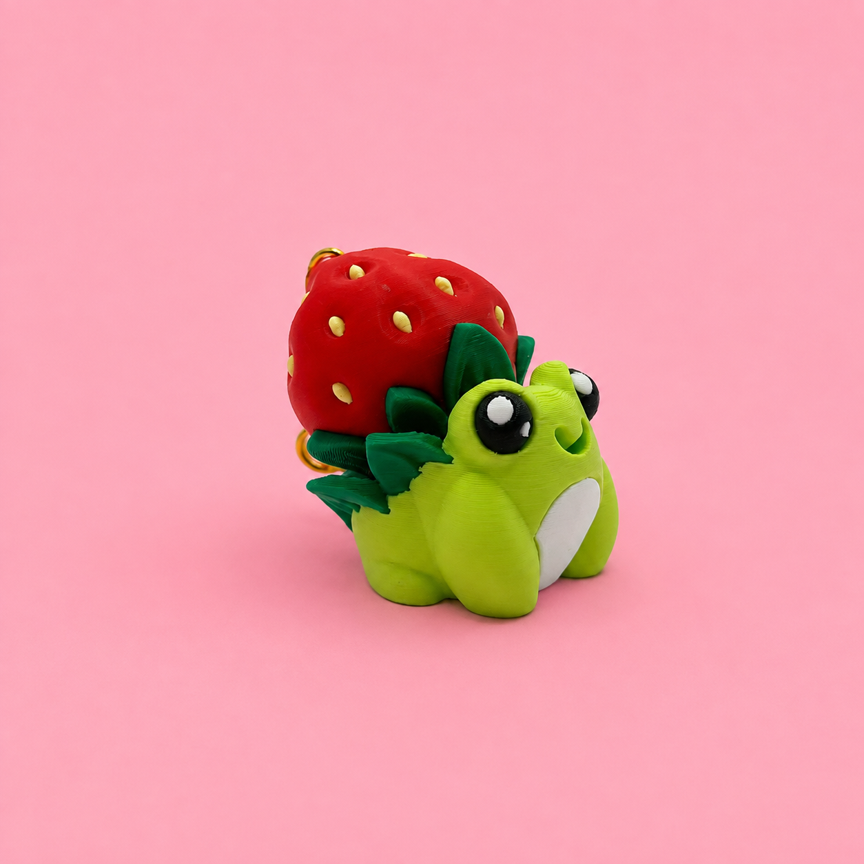 Clicker Ranita Fresa Kawaii 🍓🐸 - Imagen 6