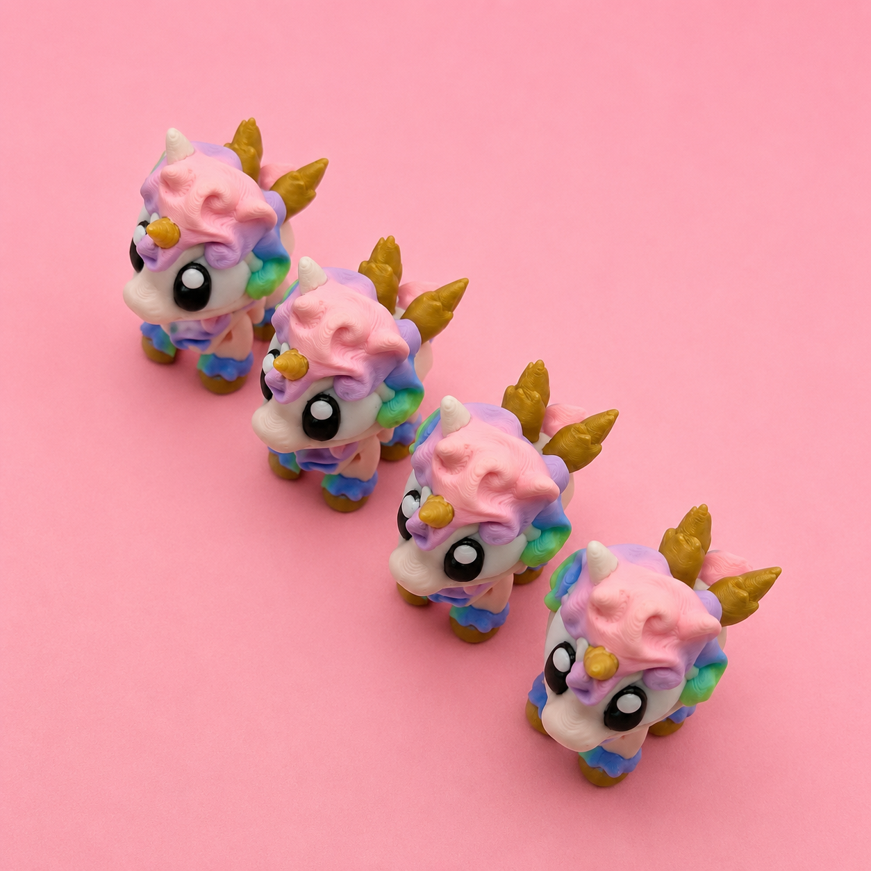 Unicornio Arcoíris Flexi ⭐ - Imagen 4