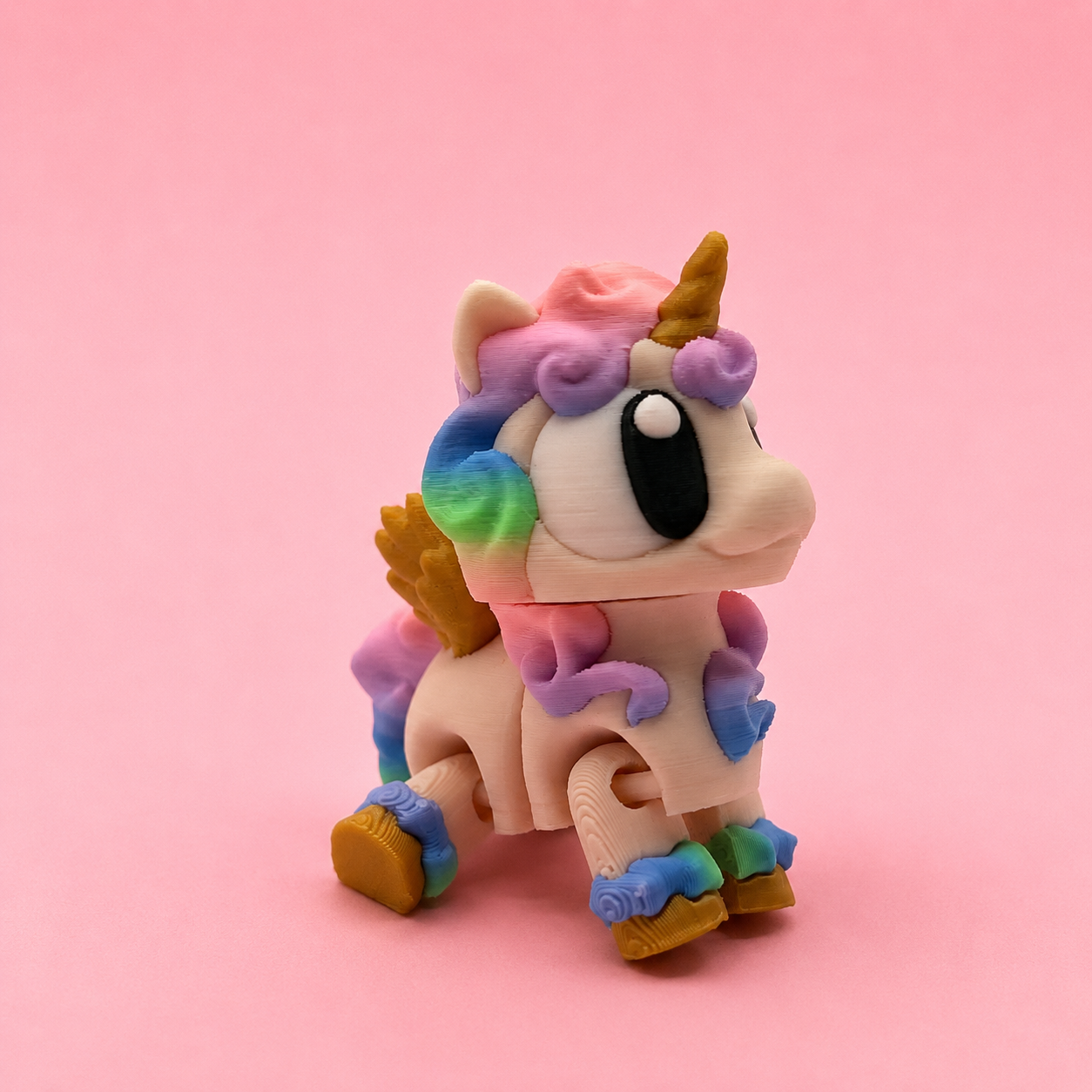 Unicornio Arcoíris Flexi ⭐ - Imagen 3