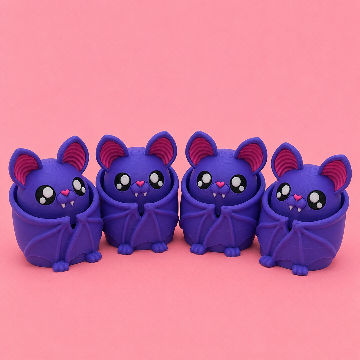 Clicker Llavero Murciélago Kawaii 🦇 - Imagen 8