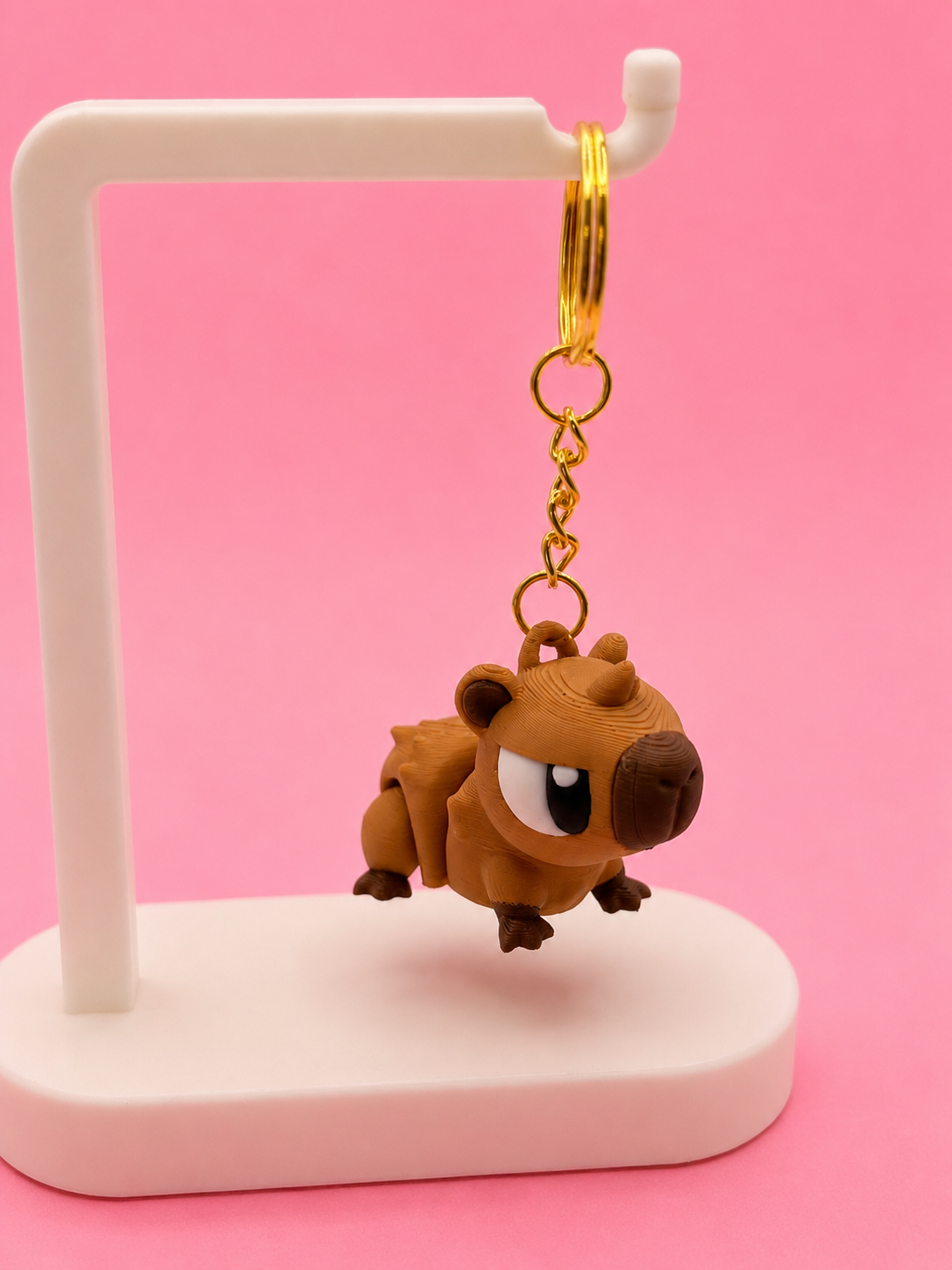 🐾 Capibara Flexi llavero - Imagen 3