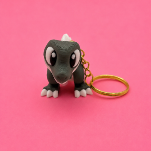 🦕 Estegosaurio Llavero Flexi