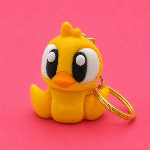 🐥 Pollito Ojitos Flexi llavero