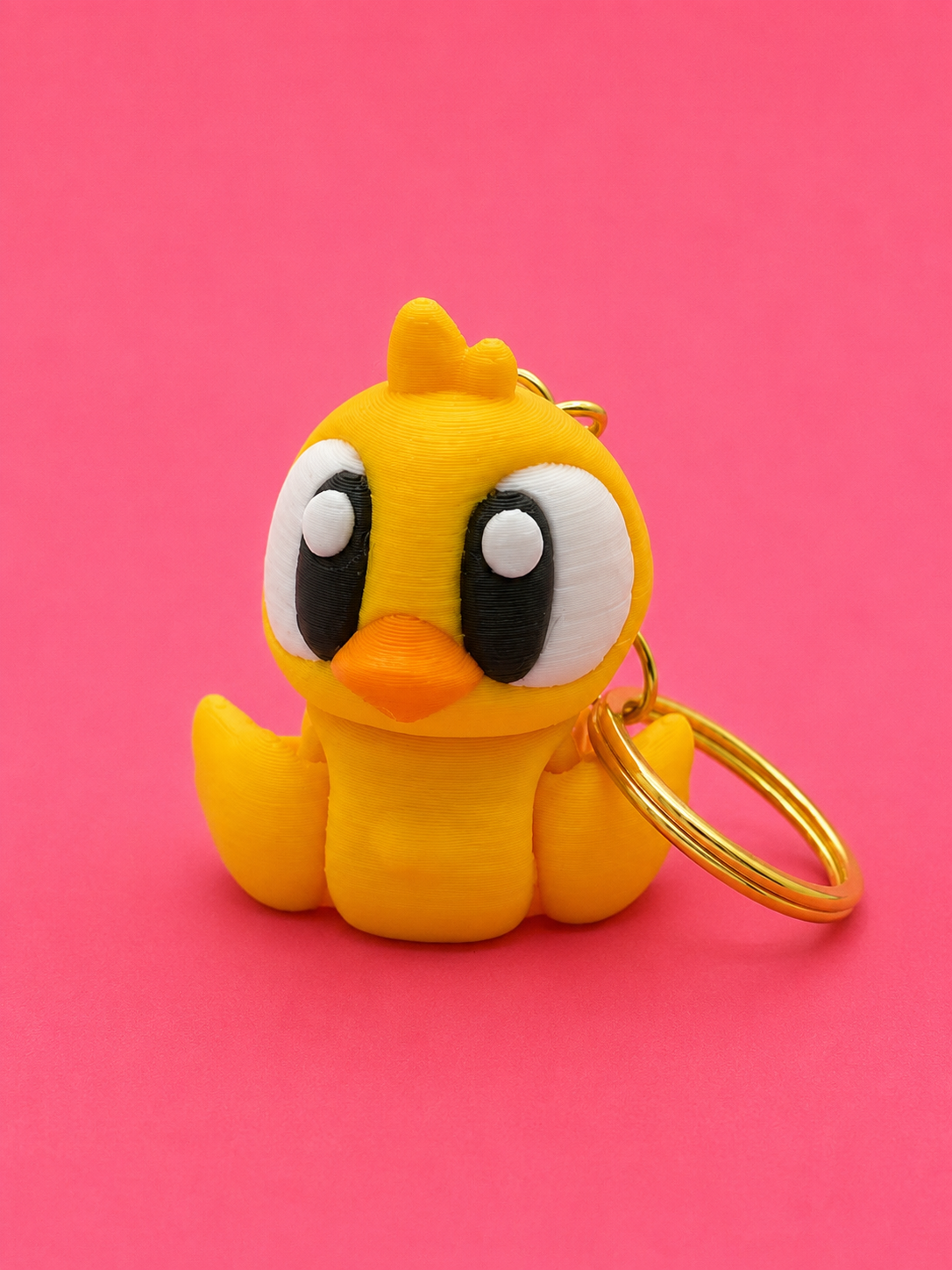 🐥 Pollito Ojitos Flexi llavero