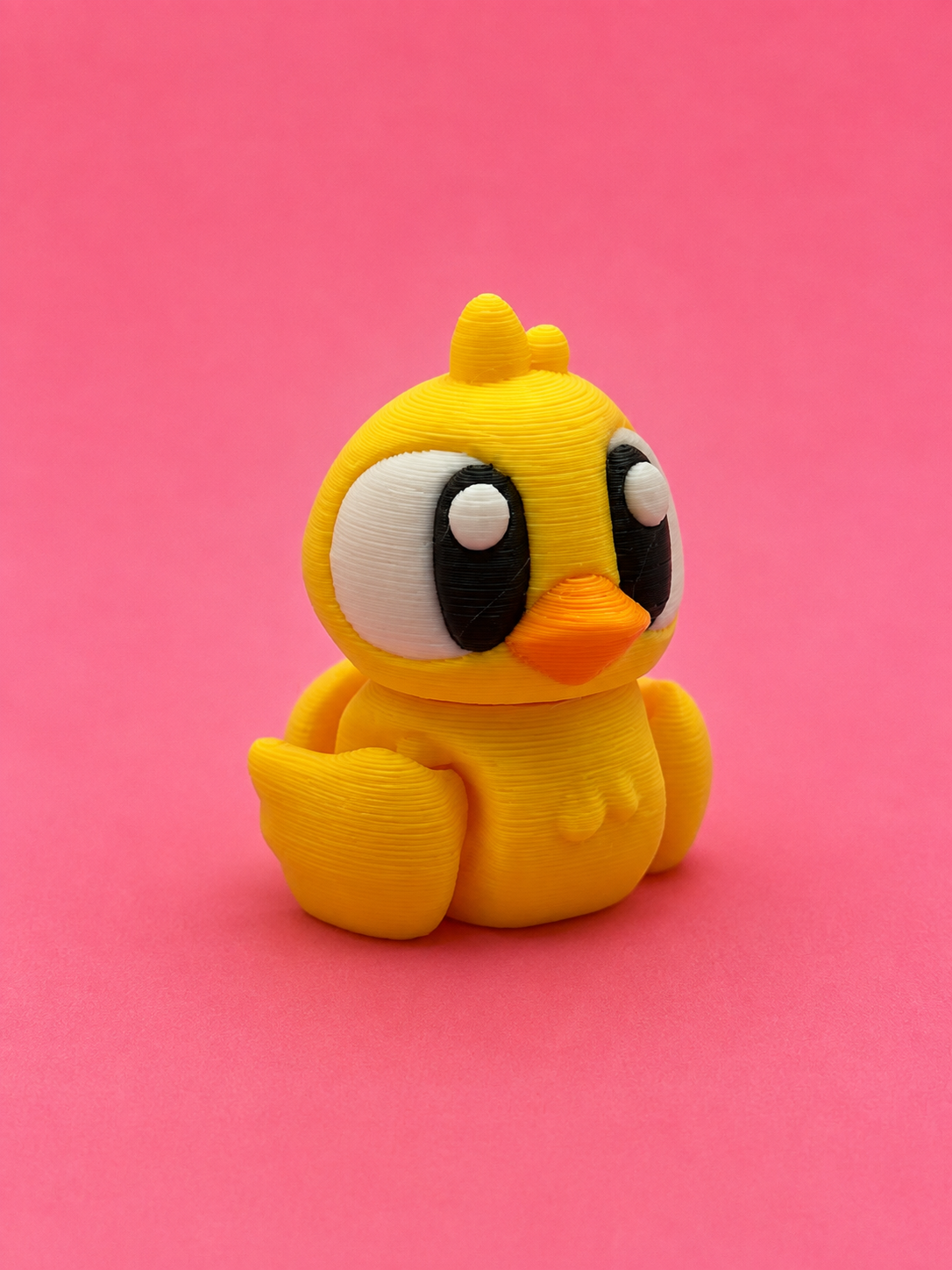 🐥 Pollito Ojitos Flexi llavero - Imagen 5