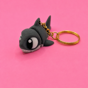 🦈 Tiburón Blanco Flexi llavero