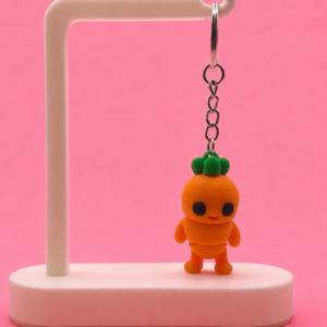 🥕 Zanahoria Llavero Articulado
