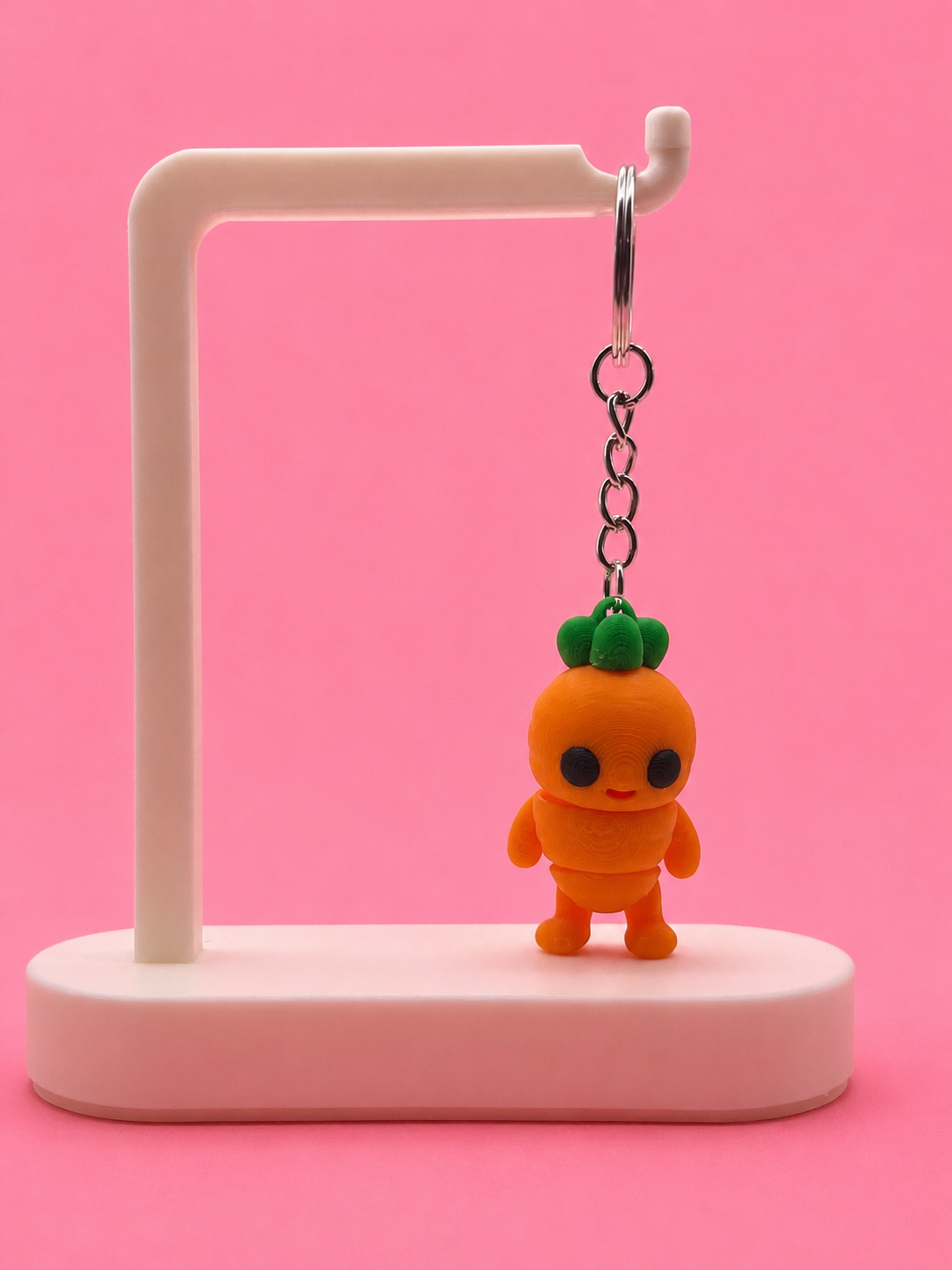 🥕 Zanahoria Llavero Articulado